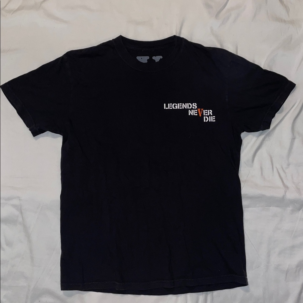 Juice Wrld Vlone black and orange men’s medium t-shirt - Picture 2 of 5
